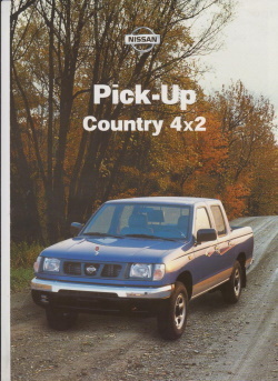 Nissan Pick-Up toller Prospekt 2001 Türkei