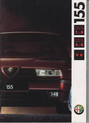 Alfa Romeo 155 - 1992 Prospekt
