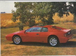 Lotus Esprit toller  Prospekt