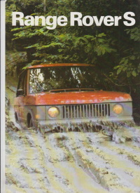 Range Rover S Prospekt 80er Jahre