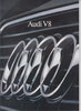 Audi V8 alter Autoprospekt 1988
