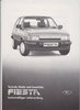 Ford Fiesta Prospekt Technik 12/ 83