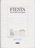 Ford Fiesta Prospekt Technik 2/ 89