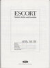Ford Escort Prospekt Technik 5/ 87