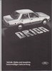 Ford Orion Prospekt Technik 1/84