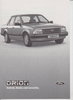 Ford Orion Prospekt Technik Jan 1985