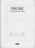 Ford Probe Prospekt Techniprospekt 1990
