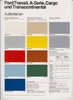 Ford Transit Farbkarte 1981