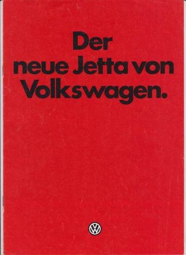 VW Jetta Prospekt 8/ 1979