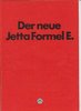 VW Jetta Formel E Prospekt 11/1980