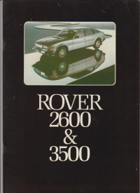 Rover 2600 + 3500  Autoprospekt 1979
