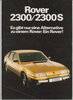 Rover 2300 und 2300 S  Autoprospekt