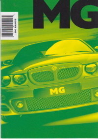 MG  Prospekt 2001 Los gehts