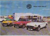 MG Midget und MGB  Prospekt 1978 GB