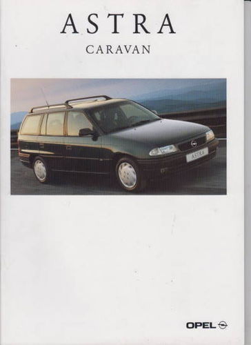 Autoprospekt Opel  Astra Caravan 11/1994