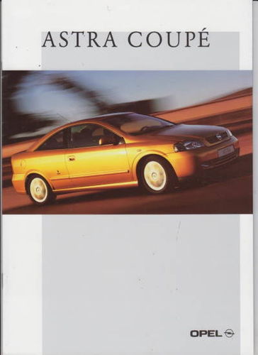 Opel  Astra Coupe April  2000