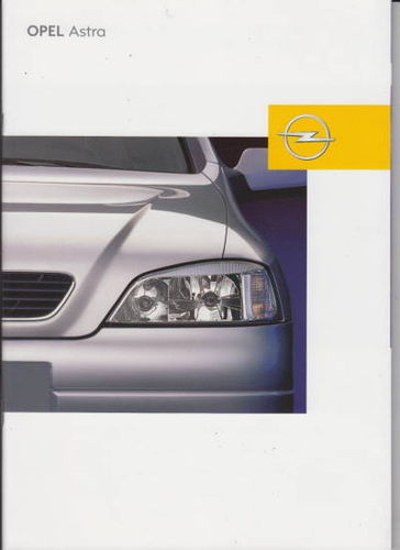 Großzügig: Opel  Astra Prospekt 1-2002