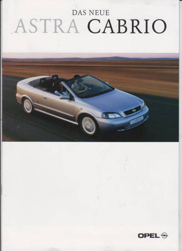 Neu - Opel Astra Cabrio  1 - 2001