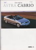 Opel  Astra Cabrio Prospekt Januar 2001 Archiv