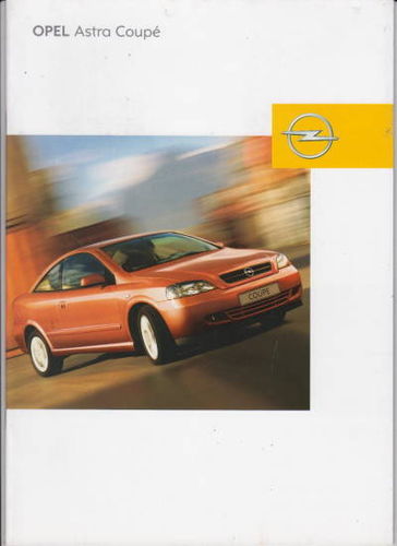 Opel  Astra Coupe Aug 2003
