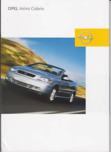 Opel  Astra Cabrio August 2003