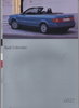 Audi Cabriolet 1994 alter Auto-Prospekt