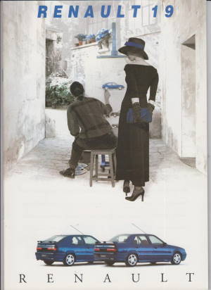Renault 19 kultiger Auto-Prospekt 1994