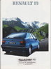 1989er Renault 19 Prospekt 1989
