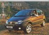 Renault Scenic RX4 Autoprospekt 1999
