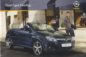 Opel Tigra Twin Top  Autoprospekt 2008