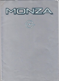 Opel Monza Dezember  1982  Autoprospekt
