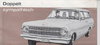 Opel Rekord 1963  Autoprospekt