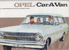 Opel  Rekord Caravan alte Broschüre