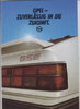 Opel Programm Autoprospekt 8 -  1983