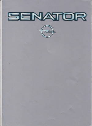 Opel Senator Langversion Autoprospekt 1983