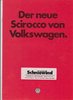 Broschüre VW Scirocco 1981
