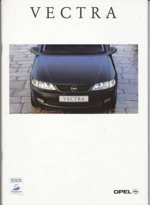 Opel Vectra Autoprospekt Frankreich 1997