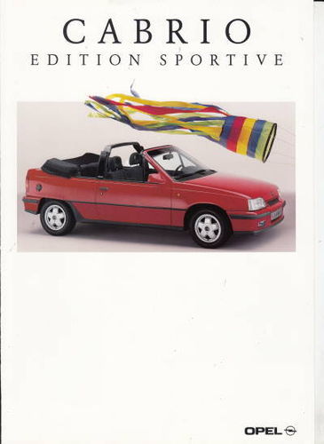 Opel Kadett E Cabrio Sportive 1992