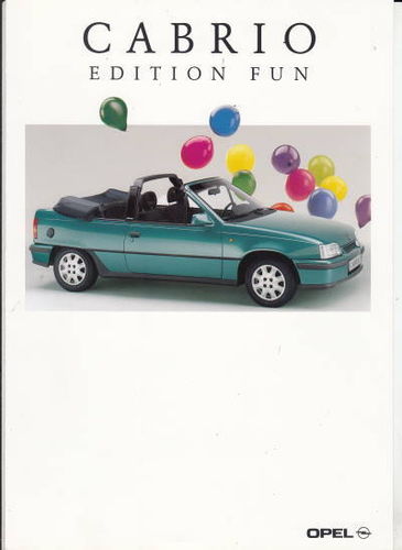 Opel Kadett E Cabrio Fun 1992