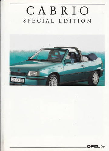 Opel Kadett E Cabrio Special 1992