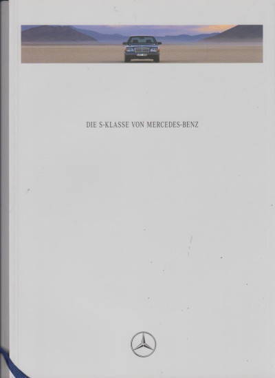 Mercedes S Klasse 1992 Prospekt