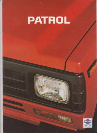 Nissan Patrol 1984 toller Prospekt