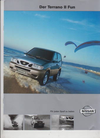 Nissan Terrano 2 Fun  Autoprospekt 2001