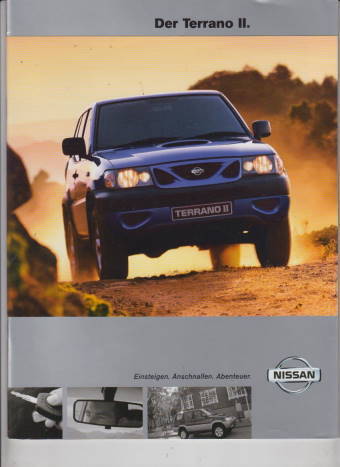 Nissan Terrano 2 Prospekt 10/99