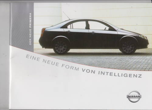 Broschüre Nissan Primera 2001