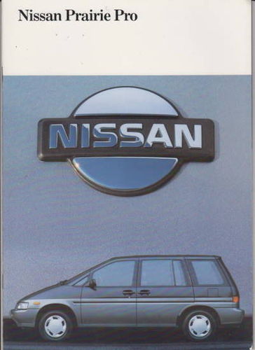 Geräumig Nissan Prairie Pro 1989