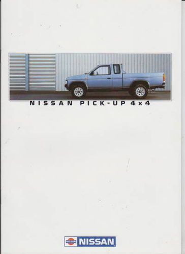 Huckepack - Nissan Pickup 4x4 1987