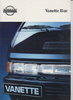 Broschüre Nissan Vanette Bus 1991