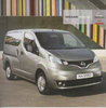 Nissan NV 200  Autoprospekt  2009