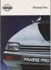 Nissan Autoprospekt zum Prairie Pro 1991